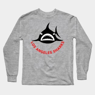 Retro Hockey - WHA - Los Angeles Sharks Hockey Team Long Sleeve T-Shirt